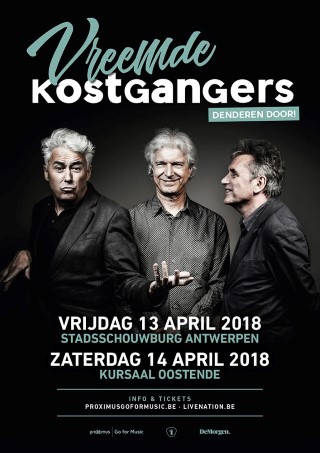 Vreemde Kostgangers on tour in Belgium!